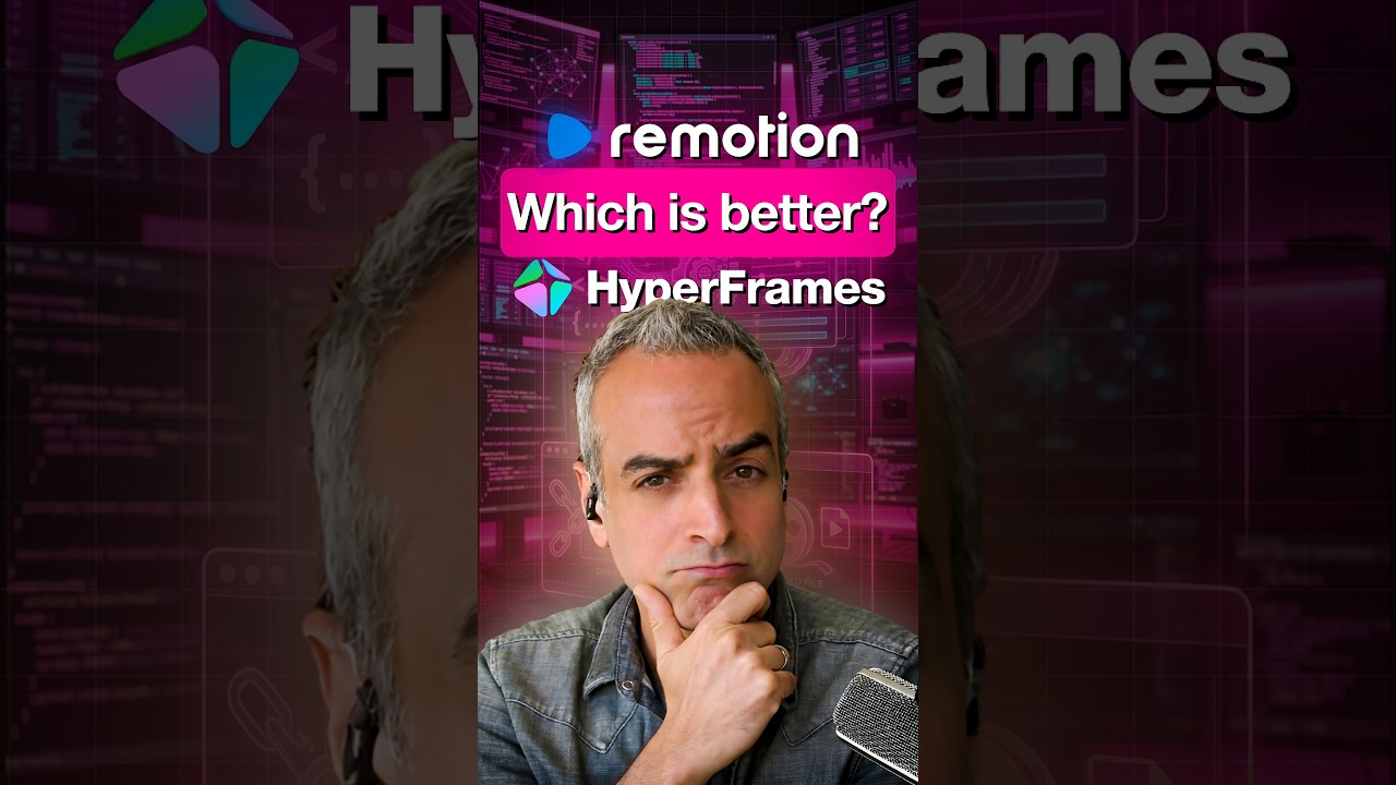 Remotion vs Hyperframes: Which AI Video Tool Fits Your Workflow?