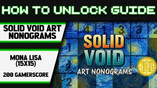 ソリッドボイドアートノノグラム - モナリザ（15x15）達成ガイド screenshot 4