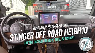 Stinger Off Road Heigh10 [After Install Review]