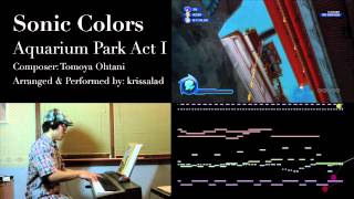 Sonic Colors - Aquarium Park Act I - played by krissalad chords