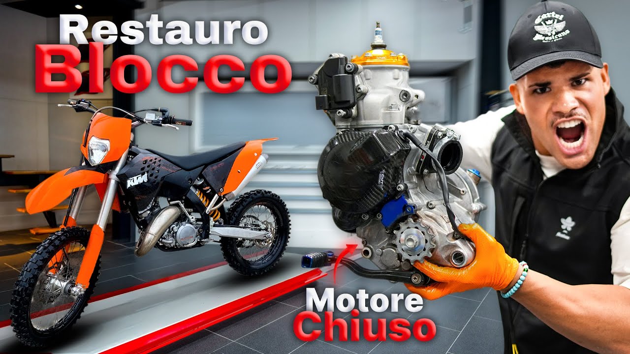 RESTAURIAMO INSIEME  IL MOTORE DEL KTM 125 EXC 🛠️ VI SVELIAMO TUTTI I SEGRETI EP.2