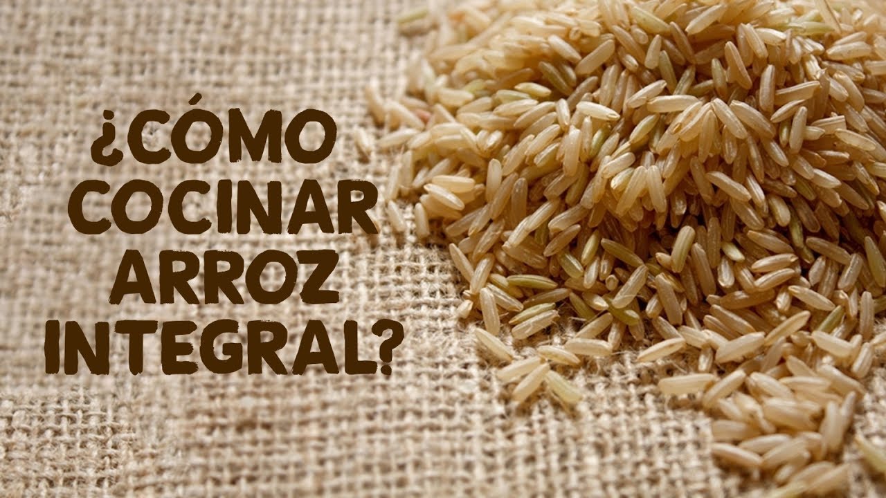 Como Cocinar Arroz Integral Con Azume Youtube