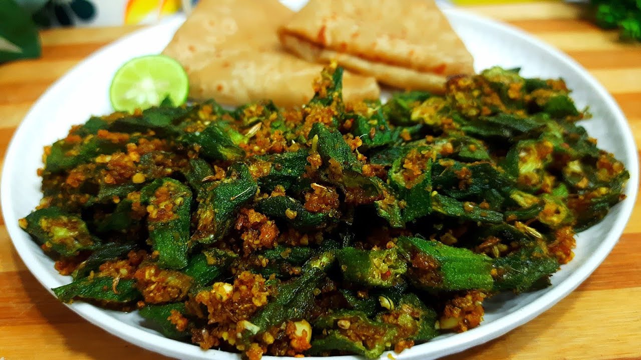 प्रवासात 7-8 दिवस आरामात टिकणारी कुरकुरीत मसाला भेंडी फ्राय | Masala bhendi fry | Tiffin bhaji