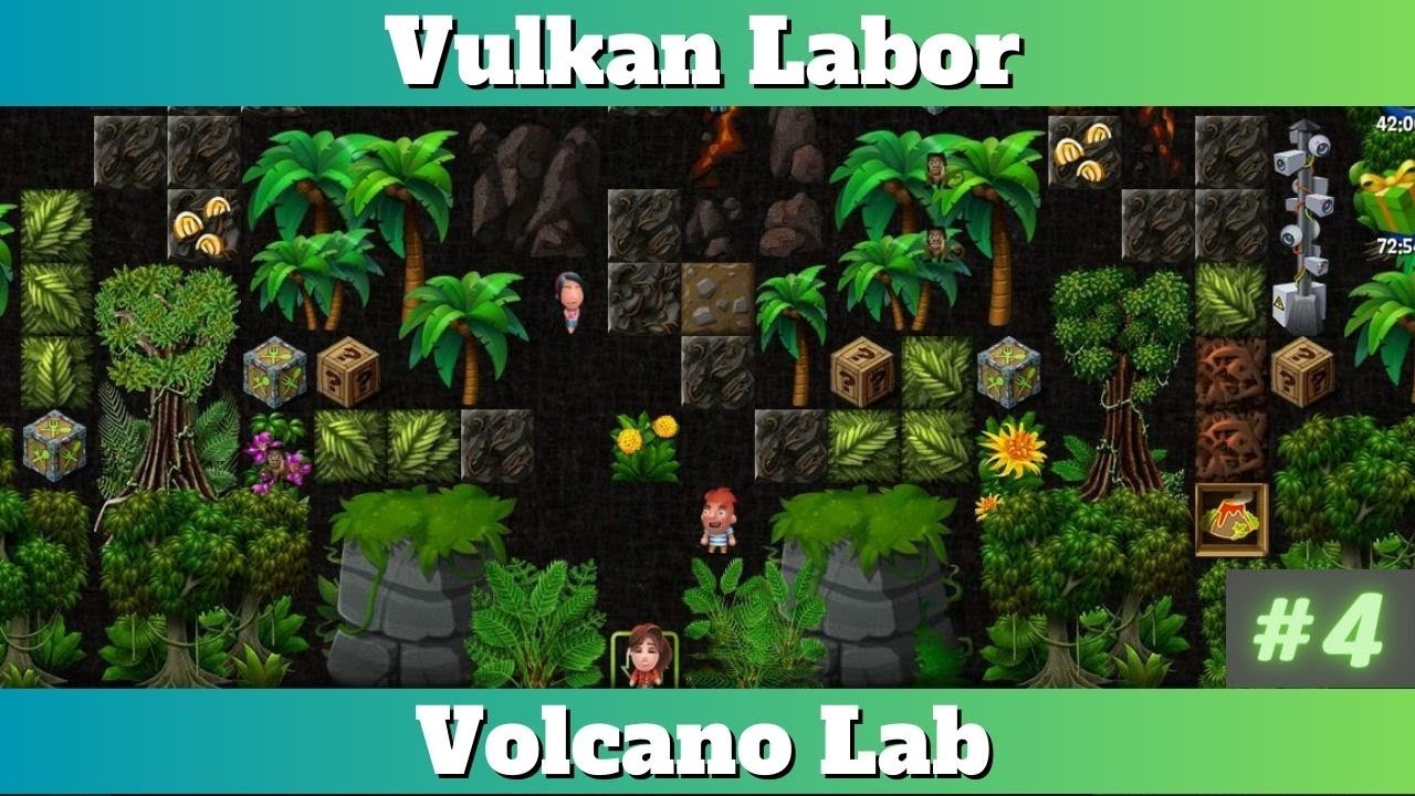 4 Vulkan Labor Volcano Lab Mysterious Duo Mysteriöses Duo
