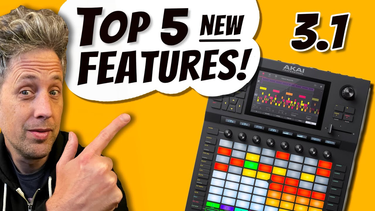 Akai Force 3 1 my TOP 5 New Features new Firmware Update YouTube Akai Force 3 1 My Top 5 New Features New Firmware Update Youtube