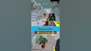 Pure 1v4 Clutch  #bgmi