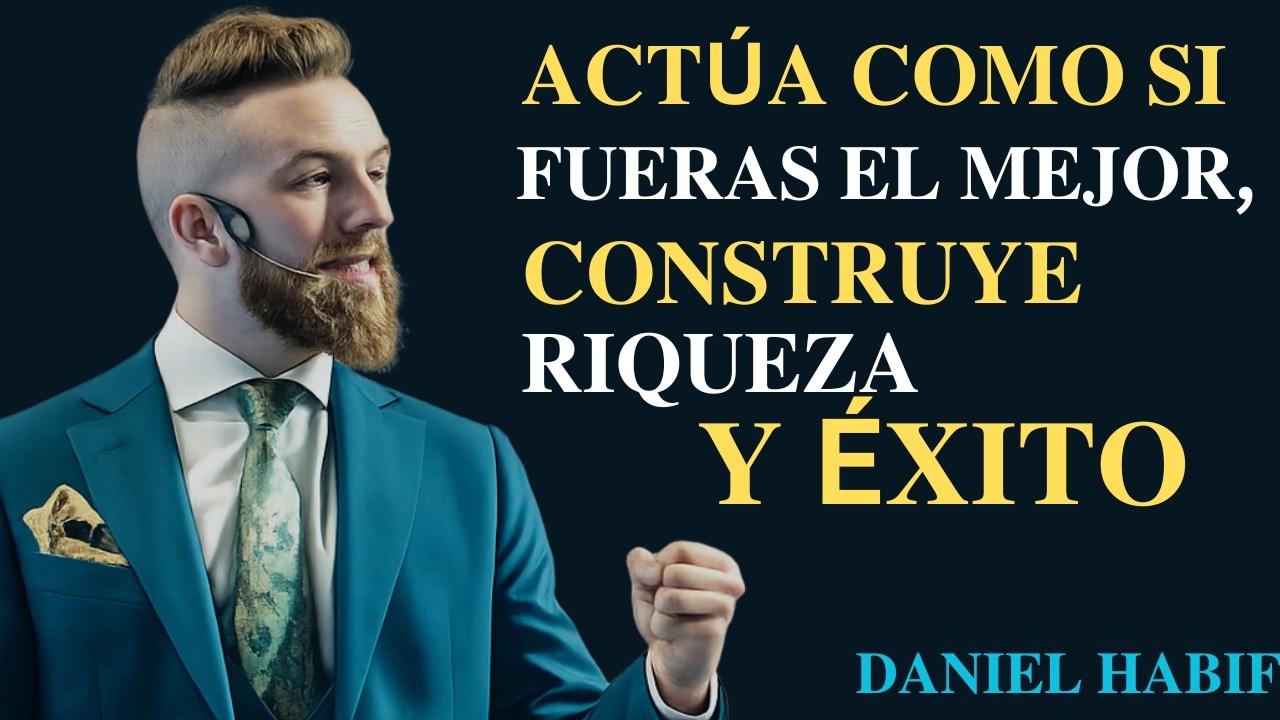 Actúa como si Fueras el Mejor: Construye Riqueza y Éxito | Daniel Habif