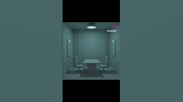 Interrogation room in future(not finished yet. 😅) #blender #shorts #short