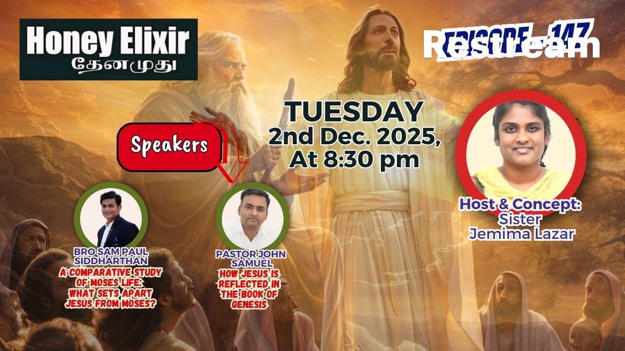 HONEY ELIXIR BIBLE STUDY PROGRAM -Special episode on reflecting Jesus ...