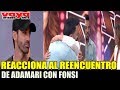 Toni Costa reacciona así al encuentro de Adamari lópez con Luis Fonsi.