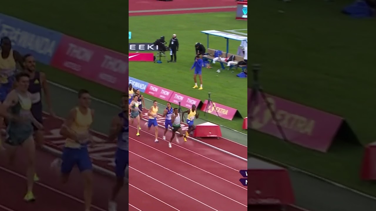 Cheruiyot wins photo finish against Nuguse in 3:48.21 mile #DiamondLeague