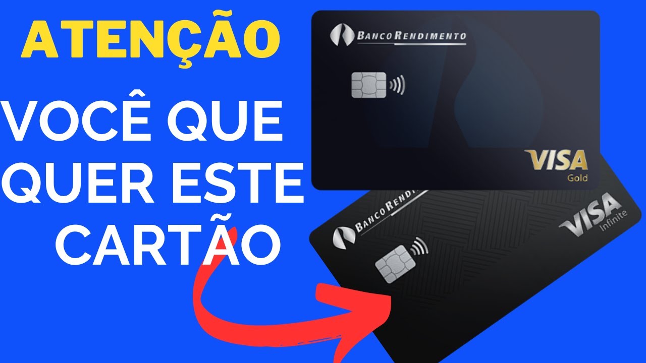 💳QUENTISSIMA - NOVO CARTÃO DE CRÉDITO VISA DO BANCO RENDIMENTO MANDOU ...