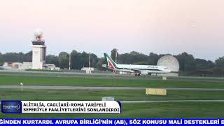 Ali̇tali̇a, Cagli̇ari̇ Roma Tari̇feli̇ Seferi̇yle Faali̇yetleri̇ni̇ Sonlandirdi