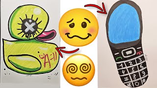 Drawing Graffiti Duck And Telephone When Im Felt Dizzy