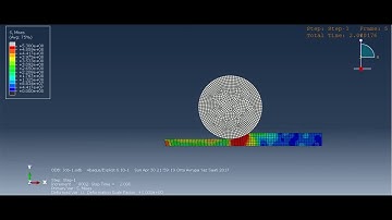 Steel Rolling in Abaqus