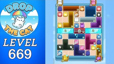 Drop The Cat Level 669 Walkthrough