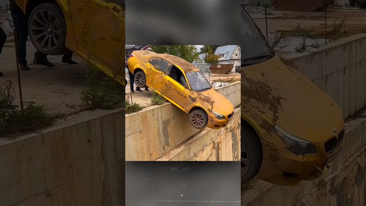 They DESTROYED a Golden BMW… Why⁉️ 