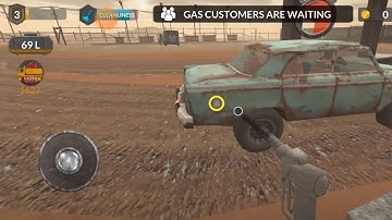 Gas Station Junkyard Simulator Andriod/ iOS Gameplay