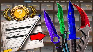 I Tried EVERY CS2 Gem Knife Trade Up... Was It Worth It? screenshot 1