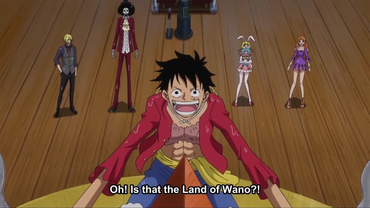 Luffy Arrives At Wano Straw Hats Enter Wano Wano Opening Hype One Piece Episode 1 Reaction Youtube