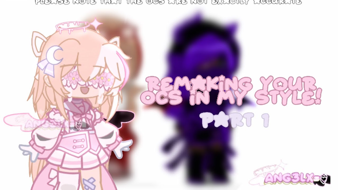 🎀-Making your ocs in my style! /part 1 - YouTube