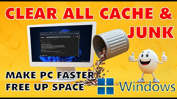 How to Clear All CACHE & JUNK Files from Windows 11/10 | 2025