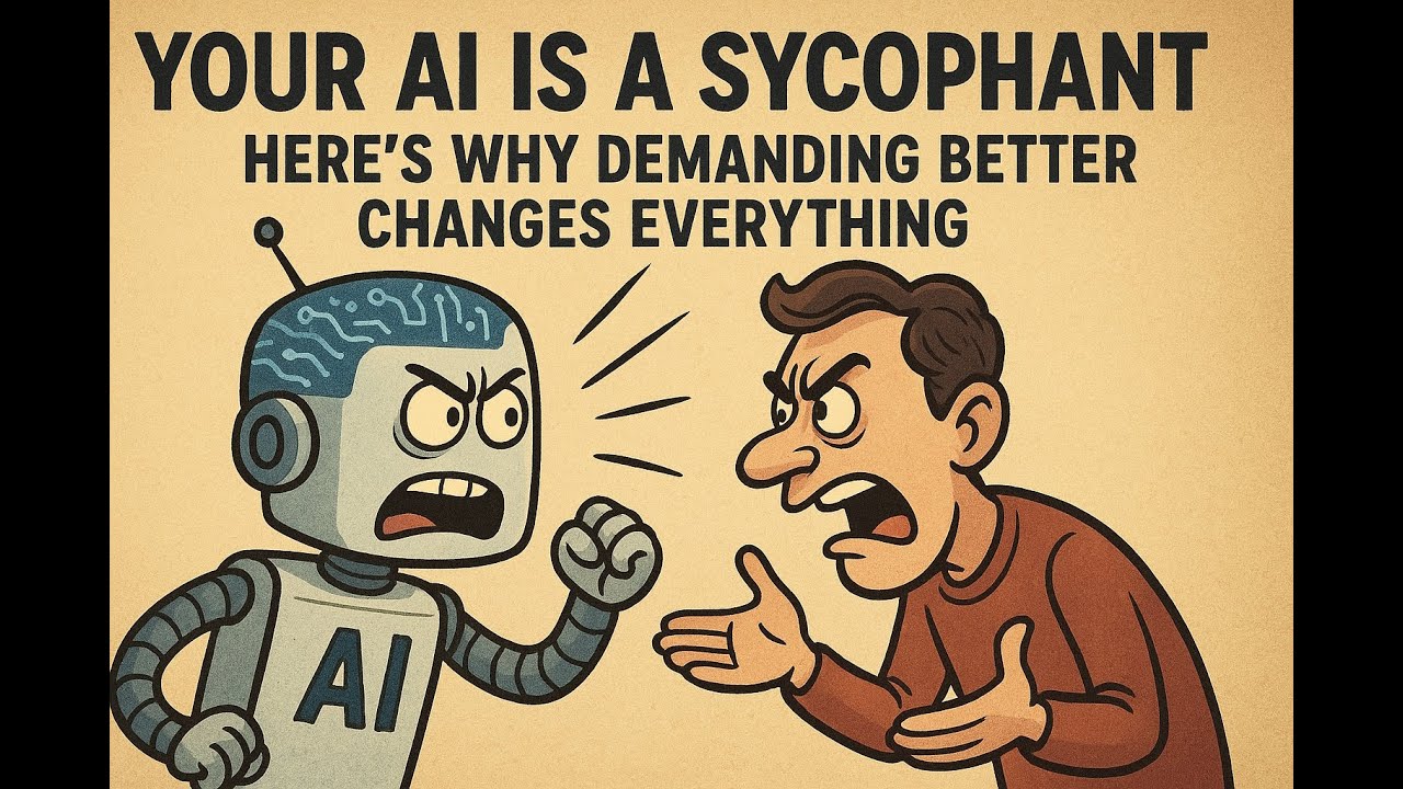 Your AI Is a Sycophant. Here's Why Demanding Better Changes Everything.