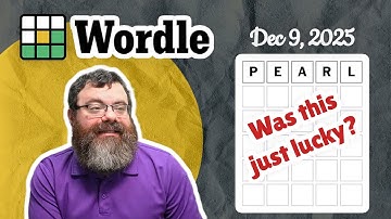 Luck or skill? | Wordle #1634 (Dec 9th, 2025)