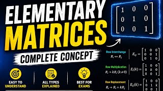 Introduction to Elementary Matrices-Linear Algebra-05