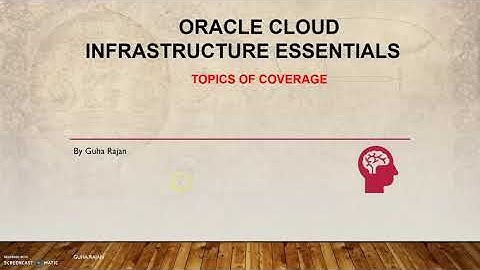 [Course Promo] - Oracle Cloud infrastructure essentials