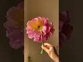 DIY peonies | How to make a peony Flower from paper Towels 🧻 #shortsviral #diy #paperflowers