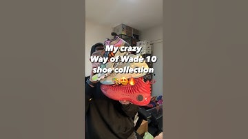 My Insane Way Of Wade 10 Shoe Collection