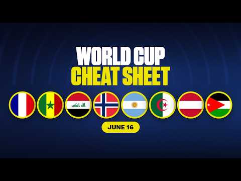Video France vs Senegal & More | World Cup 2026 June 16 Predictions & Best Bets