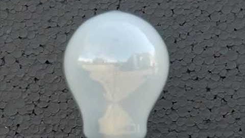 Exploding Light Bulb 1 - Ultra High Speed Recorded 300 fps