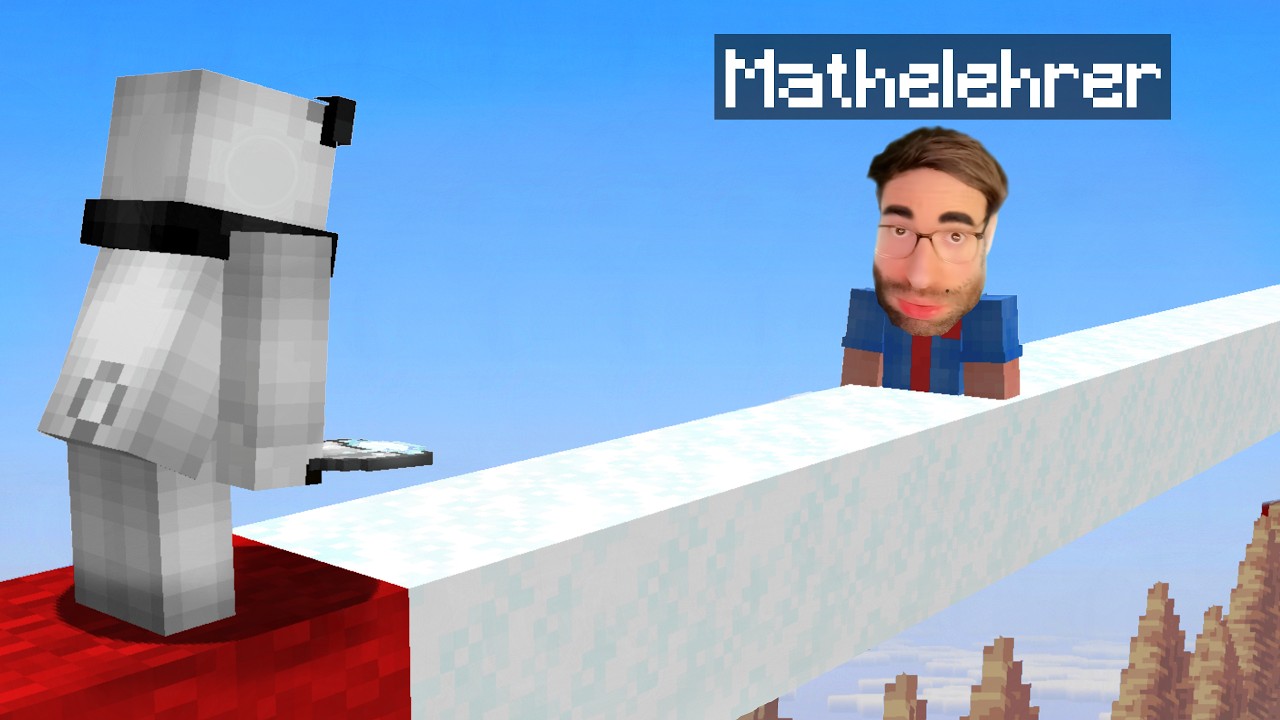 MINECRAFT MANHUNT gegen meinen MATHELEHRER... (Part 4)