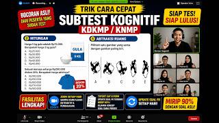 QUICK TRICKS FOR COGNITIVE SUBTEST 2) COUNTING and COGNITIVE SUBTEST 5) ABSTRACTION OF KDKMP MANA...