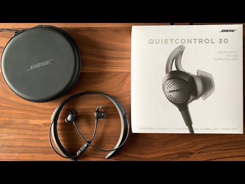 Bose quiet control 30 紹介 ノイズキャンセリング機能搭載