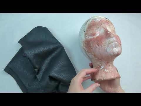 How to cover old styrofoam wig head with fabric - CWCF EP. 105