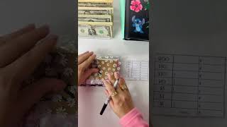 Let’s fill out our bank teller slip for January 3/4 🌸 #budget #smallbusiness #budgeting #asmr