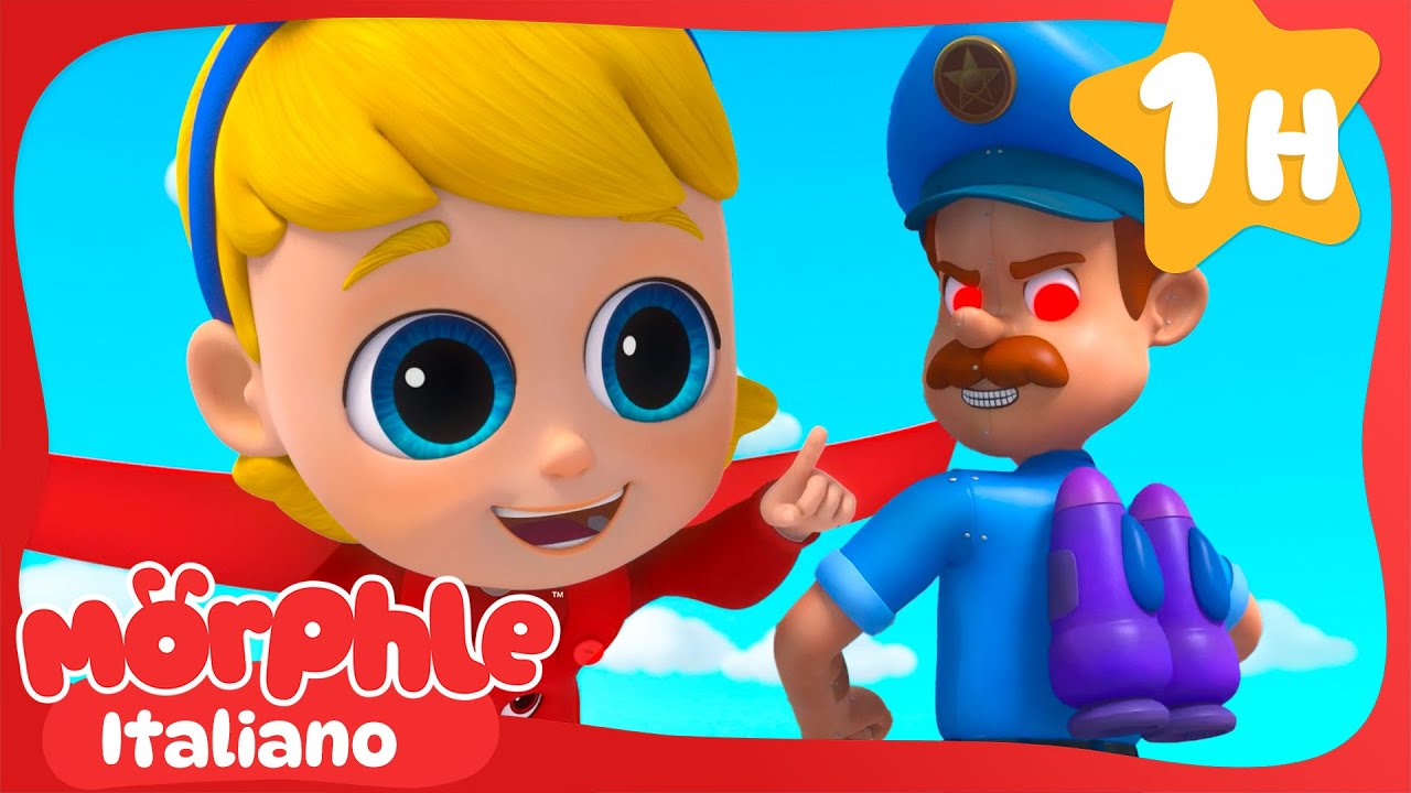 Robofreeze è in Fuga! Pronti alla Caccia? 🤖💨 | Cartoni Animati per Bambini | Morphle Italiano