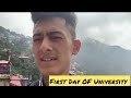 My first day in university   guy from shimla 