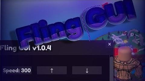 New script Fling Gui v1.0.4