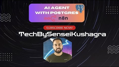 AI Agent with Postgres and n8n! Connect to Database in less than 10 minutes!!