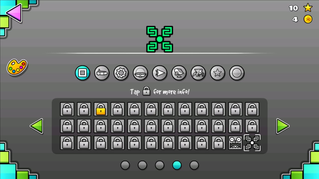 Playing geometry dash - YouTube
