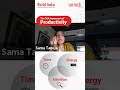 Time + Energy + Attention = Success | Sama Taneja #shorts