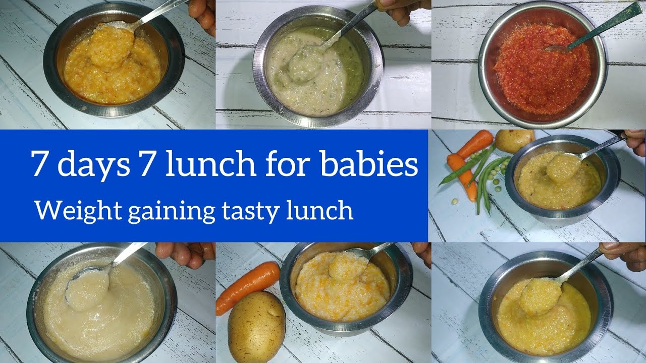 10 Month Baby Lunch Recipes