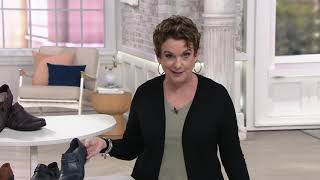 Clarks Collection Leather Slip-On Shoes - Cheyn Madi On Qvc