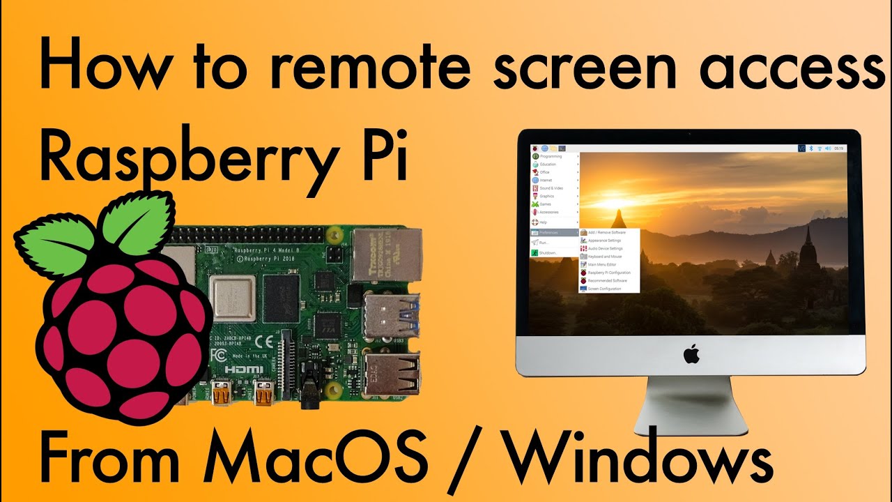 How to remote screen access to your Raspberry Pi from MacOS/Windows