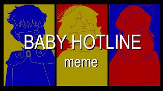 Baby Hotline Meme Eyestrain Warning