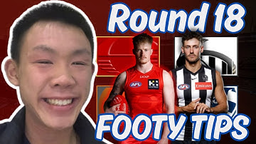 AFL ROUND 18 TIPS + PREDICTIONS 2025!!!